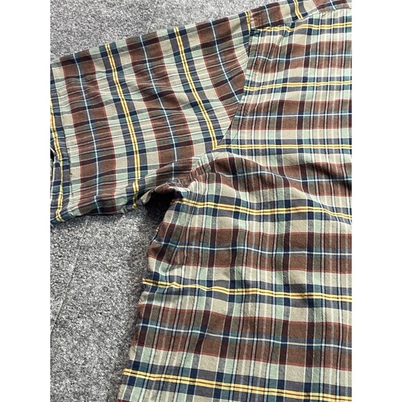 Ralph Lauren Men’s Shirt 3XLT Madras Plaid Classic Fit Button Down S/S Big Tall - Picture 5 of 16